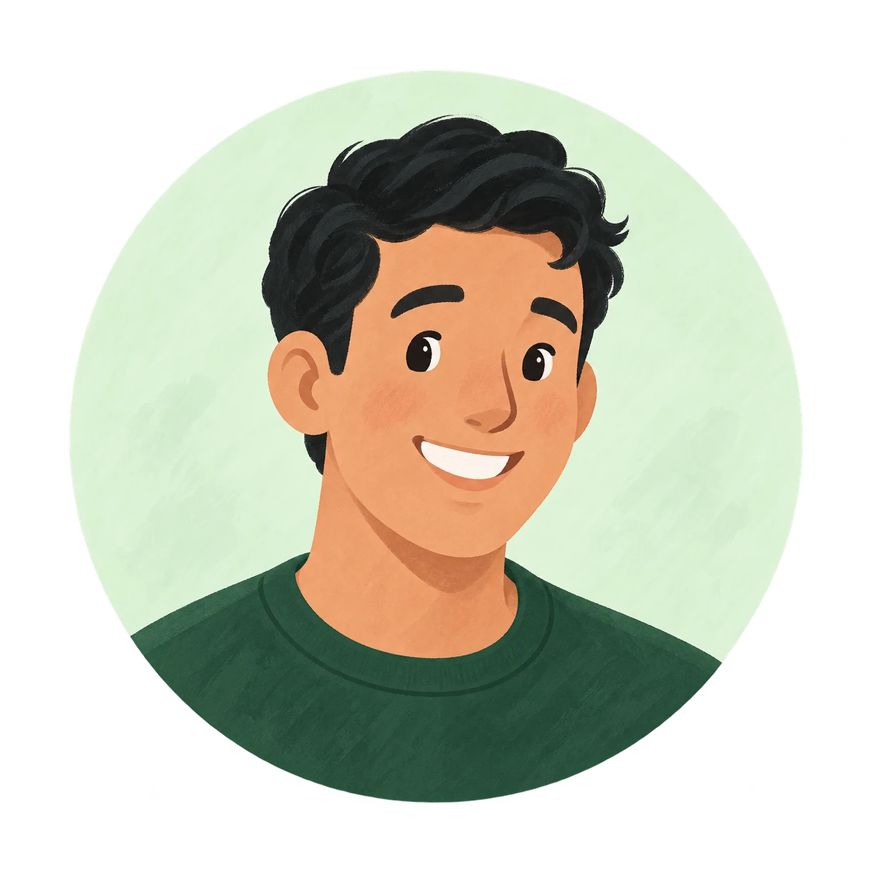 Illustrated fictional instructor Alex Taylor